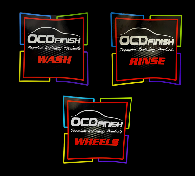 Wash Bucket Stickers